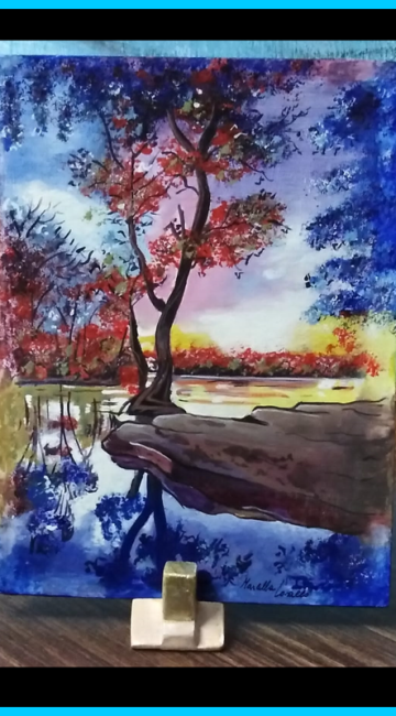 Paesaggio Autunnale alle luci dell’Alba